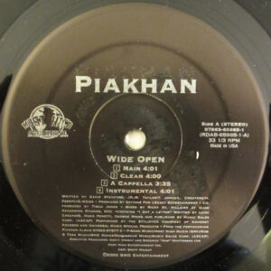 Piakhan - Wide Open (12")