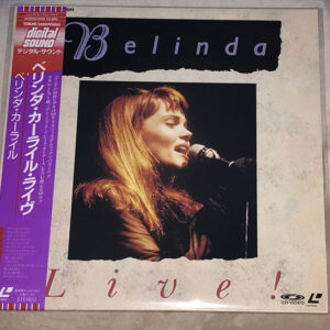 Belinda Carlisle - Live! (Laserdisc, 12", S/Sided, NTSC)