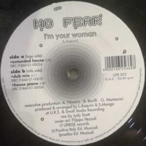 No Fear  - I'm Your Woman (12", Single)