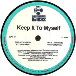Su Su Bobien - Keep It To Myself (12")
