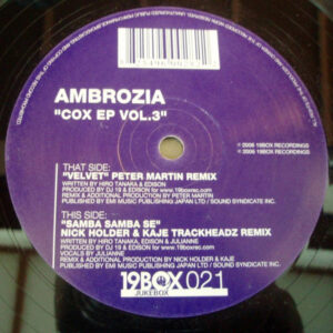 Ambrozia - Cox EP Vol. 3 (12", EP)