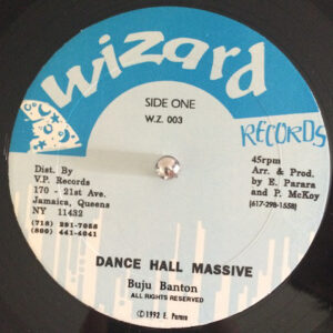 Buju Banton, Sly Dunbar & Friends - Dance Hall Massive / Version (12", Single)