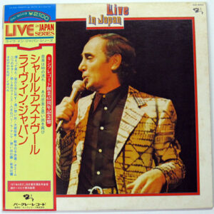 Charles Aznavour - Live In Japan (LP, Album)