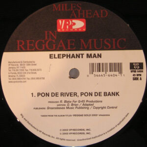 Elephant Man - Pon De River, Pon De Bank / All Out (12")