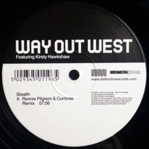 Way Out West Featuring Kirsty Hawkshaw - Stealth (12", Promo)