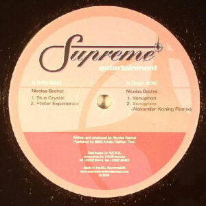 Nicolas Bacher - Blue Crystal (12")