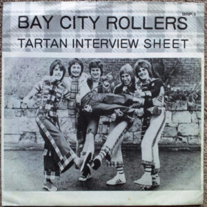 Bay City Rollers - Tartan Interview Sheet (Flexi, 7", S/Sided, Ltd, Promo, Red)