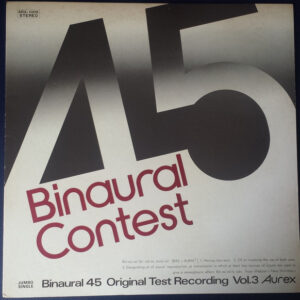 Aurex - Binaural 45 Original Test Recording Vol.3 (LP)