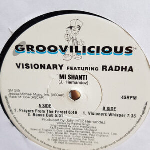 Visionary  Featuring Radha  - Mi Shanti (12")