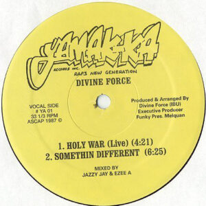 Divine Force - Holy War (Live) / Somethin Different (12", RE)