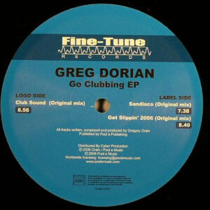 Greg Dorian - Go Clubbing EP (12", EP)