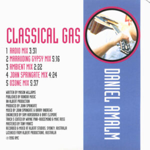 Daniel Amalm - Classical Gas (CD, Maxi)