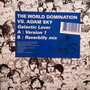 The World Domination vs. Adam Sky - Galactic Lover (12")