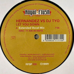 Hernandez vs. DJ Tyo - Let You Down (12")