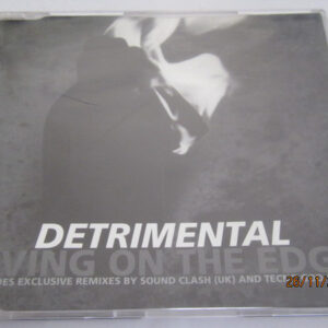 Detrimental - Living On The Edge (CD, Single)