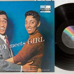 Sammy Davis Jr. And Carmen McRae - Boy Meets Girl (LP, Album, Mono, RE)