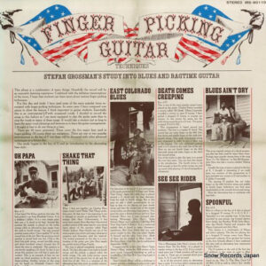 Stefan Grossman - Finger Picking Guitar Techniques (LP, Album)