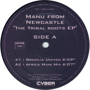 Manu From Newcastle - The Tribal Roots EP (12", EP)