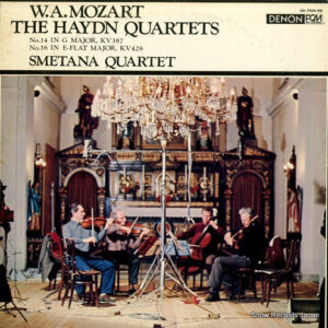 Wolfgang Amadeus Mozart, Smetana Quartet - The Haydn Quartets No.14 In G Major, KV387. No.16 In E-Flat Major, KV428 (LP)