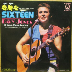 Davy Jones - Sixteen (7", Promo)