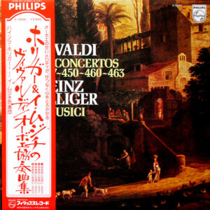 Antonio Vivaldi / Heinz Holliger, I Musici - 4 Oboe Concertos (RV 447-450-460-463) (LP, Album)