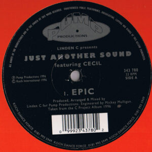 Linden C Presents Just Another Sound Featuring Cecil (16) - Epic (12")