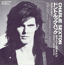 Charlie Sexton - Don't Look Back (7", Single, Promo)