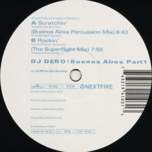 DJ Dero - Buenos Aires Part 1 (12")
