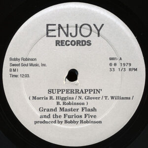 Grandmaster Flash & The Furious Five - Superappin' (12", RE)