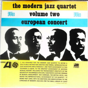 The Modern Jazz Quartet - European Concert: Volume Two (LP, Album, RE)
