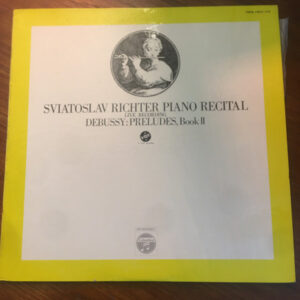 Sviatoslav Richter, Claude Debussy - Preludes, Book II (LP)