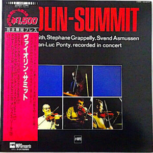 Stuff Smith, Stéphane Grappelli, Svend Asmussen, Jean-Luc Ponty - Violin-Summit (LP, Album, Ltd, RE)