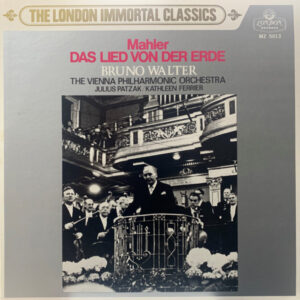 Gustav Mahler, Wiener Philharmoniker, Bruno Walter, Kathleen Ferrier, Julius Patzak - Das Lied Von Der Erde (LP, Album)