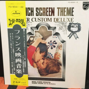 Michel Clement And His Orchestra, Maurice Leclerc And His Orchestra - French Screen Theme / Super Custom Deluxe (2xLP, Comp)