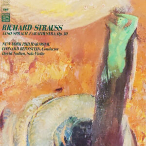 Richard Strauss - New York Philharmonic, Leonard Bernstein - Also Sprach Zarathustra, Op. 30 (LP, Quad)
