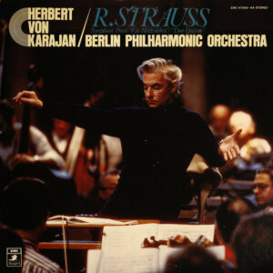 Richard Strauss / Herbert von Karajan, Berliner Philharmoniker - Symphonic Poem - "Ein Heldenleben" / "Don Quixote" (2xLP, Comp)