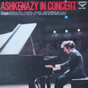 Vladimir Ashkenazy, Frédéric Chopin - Ashkenazy In Concert (LP, Album, Gat)