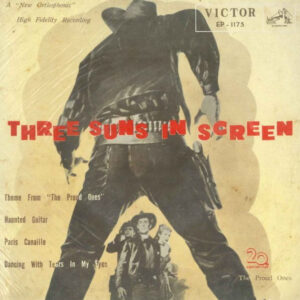 The Three Suns - Three Suns In Screen (7", EP, Blu)