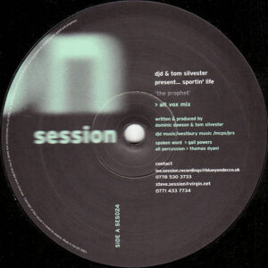 DJD & Tom Silvester Present Sportin Life - The Prophet (12")