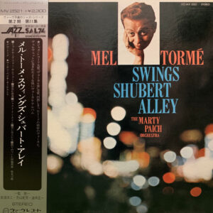 Mel Tormé With Marty Paich Orchestra - Swings Shubert Alley (LP, Album, RE)