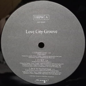 Love City Groove - I Found Lovin' (12", EP)