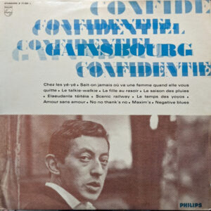 Serge Gainsbourg - Confidentiel (LP, Album, RE)