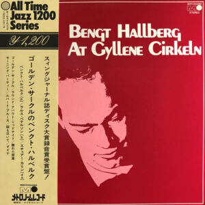 Bengt Hallberg - At Gyllene Cirkeln (LP, RE)