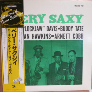 Eddie "Lockjaw" Davis - Buddy Tate - Coleman Hawkins - Arnett Cobb - Very Saxy (LP, Album, RE)