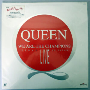 Queen - We Are The Champions (Final Live In Japan) (Laserdisc, 12", NTSC)