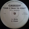 Cassidy  - Can I Talk To You? (12", Ltd) - 画像 (2)