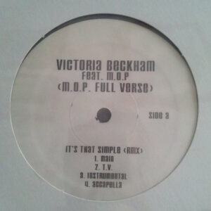 Victoria Beckham feat. M.O.P. - It's That Simple (Rmx) (12", Promo)