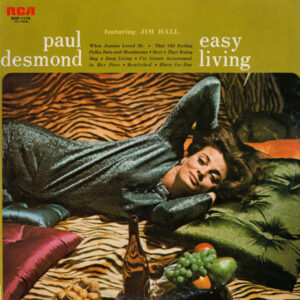 Paul Desmond Featuring Jim Hall - Easy Living (LP, Album, RE)