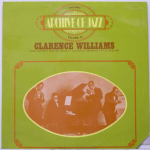 Clarence Williams - Archive Of Jazz Volume 38 (LP, Comp)