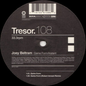 Joey Beltram - Game Form / Instant (12")
